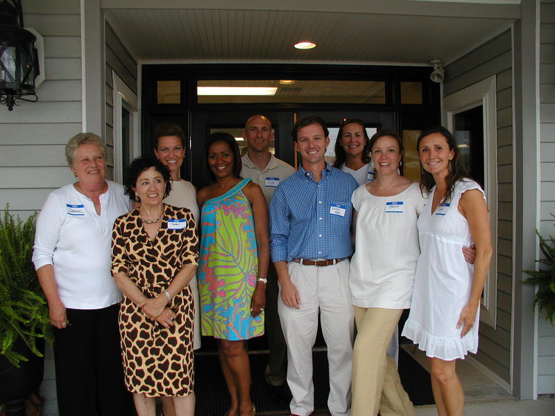 Ocean Atlantic Sotheby’s International Realty agents and brokers are prepared to assist everyone's real estate needs from their new office in Lewes. Shown on ribbon-cutting day are (l-r) Sharon Dardine, agent, Susan Pomerantz, agent, Kathleen Schell, agent Maxine Lewis, agent, Matt Brittingham, associate, Justin Healy, owner-broker, Kim Hamer, agent, Sarah Healy, agent and Lisa Sammons, agent. BY HENRY J. EVANS JR.